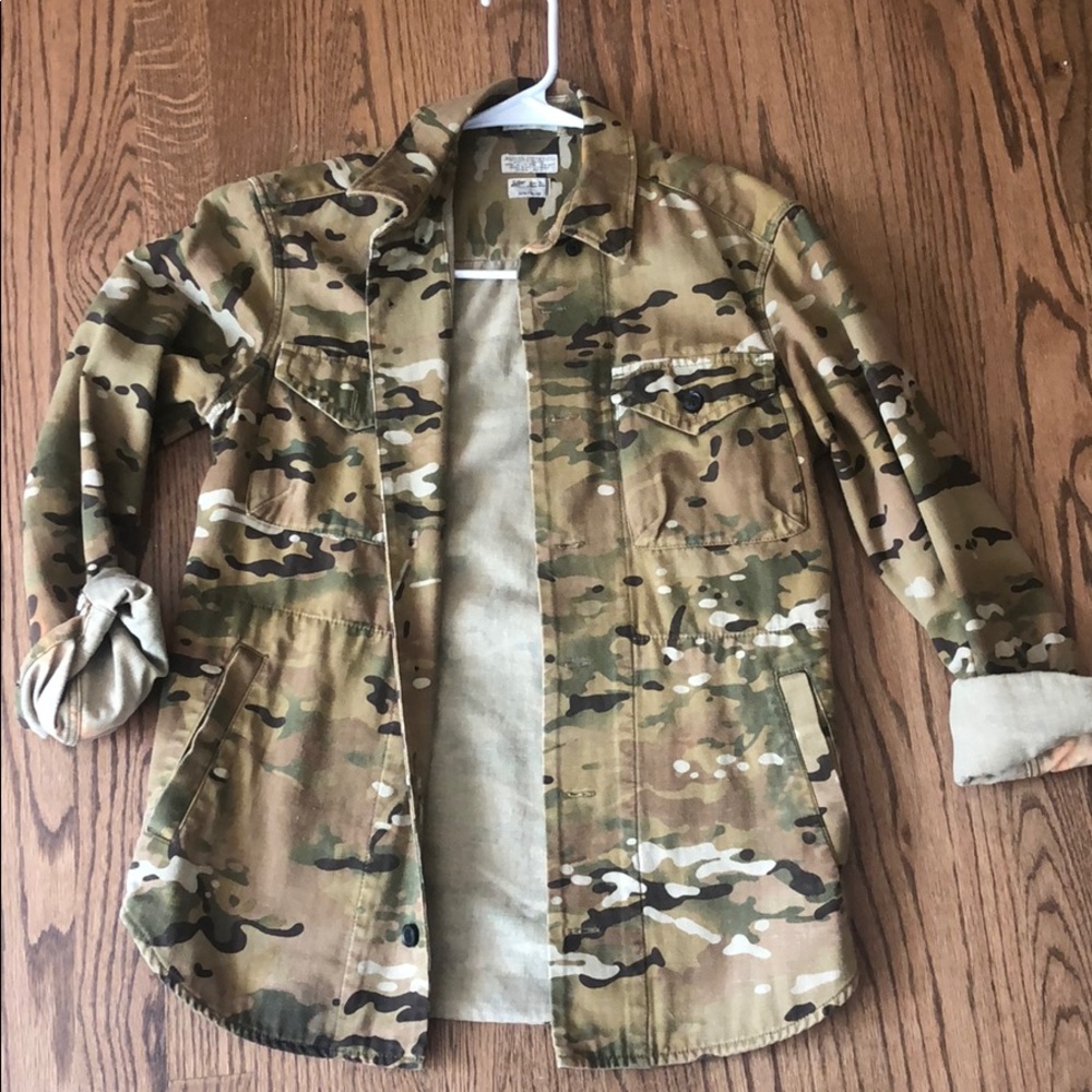 All Saints Camo Jacket
